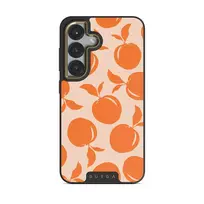 Peach Fuzz - Samsung Galaxy S25 Plus Case, Elite Dark (Magnetic) / Gold