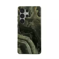 Misty Forest - Green Marble Samsung Galaxy S25 Ultra Case, Tough (Magnetic) / N/A