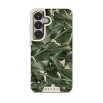 So Lush - Bannana Leaves Samsung Galaxy S25 Plus Case, Elite Light (Magnetic) / Gold