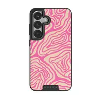 Pink Shores - Samsung Galaxy S25 Plus Case, Elite Dark (Magnetic) / Gunmetal