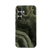 Misty Forest - Green Marble Samsung Galaxy S25 Case, Tough (Magnetic) / N/A