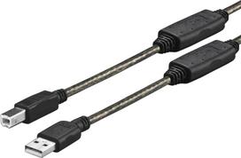 Kabel USB VivoLink USB-A - micro-B 5 m Black (PROUSBAB5) | PROUSBAB5 | 5711783518136
