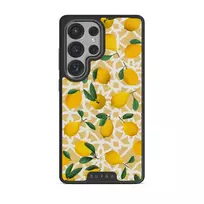 Lemon Juice - Samsung Galaxy S25 Ultra Case, Elite Dark (Magnetic) / Gunmetal
