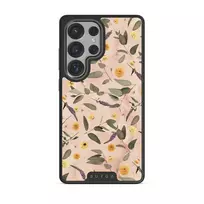 Sunday Brunch - Flowers Samsung Galaxy S25 Ultra Case, Elite Dark (Magnetic) / Gunmetal