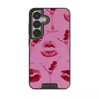 Call Me - Samsung Galaxy S25 Case, Elite Dark (Magnetic) / Gold