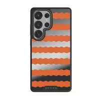 Papaya - Samsung Galaxy S25 Ultra Case, Elite Mirror (Magnetic) / Gunmetal