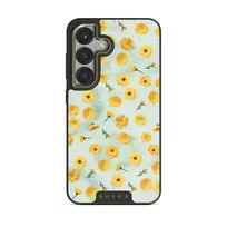Sanctuary Of Love - Samsung Galaxy S25 Case, Elite Dark (Magnetic) / Gold