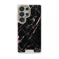 Rose Gold Marble - Samsung Galaxy S25 Ultra Case, Elite Light (Magnetic) / Gold