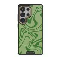 Funky Sensation - Samsung Galaxy S25 Ultra Case, Elite Dark (Magnetic) / Gold