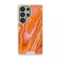 Retro Glow - Samsung Galaxy S25 Ultra Case, Elite Light (Magnetic) / Gold