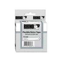 Dymo etykieta Rhino do opisu kabli i przewodów White 18489 (S0718120) nadruk Black | 18489