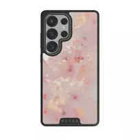 Golden Coral - Pink Samsung Galaxy S25 Ultra Case, Elite Dark (Magnetic) / Gunmetal