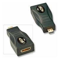 Adapter AV Lindy HDMI Micro - HDMI Mini Black (41296) | 4002888412964 | 4002888412964