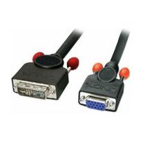 Kabel Lindy DVI-A - D-Sub (VGA) 5m Black | 4002888411585 | 4002888411585