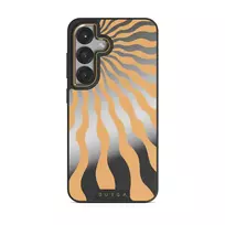 Sunny Bunny - Samsung Galaxy S25 Case, Elite Mirror (Magnetic) / Gold
