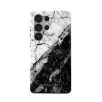 Fatal Contradiction - Black & White Marble Samsung Galaxy S25 Ultra Case, Tough (Magnetic) / N/A