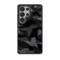 Night Black Camouflage - Samsung Galaxy S25 Ultra Case, Elite Dark (Magnetic) / Gunmetal