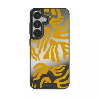 Sunbeams - Samsung Galaxy S25 Plus Case, Elite Mirror (Magnetic) / Gunmetal