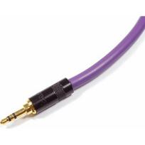 Kabel Melodika Jack 3.5mm - Jack 3.5mm 2.5m fioletowy | 05907609001627 | 05907609001627