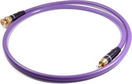 Kabel Melodika RCA (Cinch) - BNC 1.5m fioletowy | 5907609005014 | 5907609005014