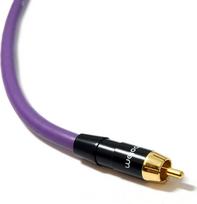 Kabel Melodika RCA (Cinch) - RCA (Cinch) 0.5m fioletowy | 05907609002808 | 05907609002808