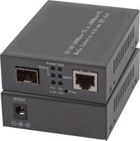 Konwerter światłowodowy EFB EFB Media Konverter 1x100/1000Mbit Rj45,1 x Gigabit SFP Port | EL029 | 4049759102586