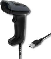 Qoltec Wired laser barcode scanner 1D, 2D, USB | 50863 | 5901878508634
