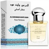 Al Haramain White Oudh Pure Perfume aliejiniai kvepalai vyrams ir moterims - 15 ml.