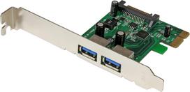 StarTech PCIe x1 - 2x USB 3.0 (PEXUSB3S24) | PEXUSB3S24 | 0065030855587