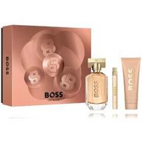 Hugo Boss The Scent for Her rinkinys moterims (100 ml. EDP + 10 ml. EDP + 75 ml. kūno losjonas) - 1 vnt.