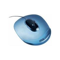 Podkładka Esselte Żelowa podkładka Dataline pod mysz i nadgarstek (25 x 200 x 230) przezr./niebieska | xak0400087 | 5701216670463