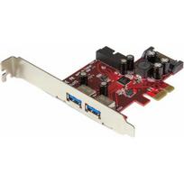 StarTech PCIe x1  - 2x USB 3.0 + 19pin USB 3.0 (PEXUSB3S2EI) | PEXUSB3S2EI | 0065030860338