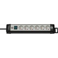 Listwa zasilająca Brennenstuhl Premium-Line 6 gniazd 3 m biało-czarna (1951564100) | 1951564100 | 4007123667437