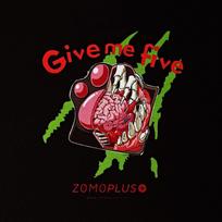 ZOMOPLUS Give Me Five Gaming Mouse Pad, 500x420mm - black | GAMA-861 | 0759663285056