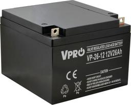 V-pro Akumulator VPRO 12V/26Ah | 10434 | 5903760240554