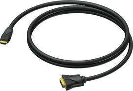 Kabel Procab HDMI - DVI-D 1.5m Black (CLV160/1.5) | CLV160/1.5 | 5414795038523