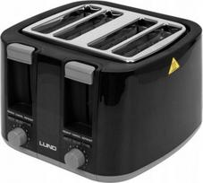 Toster Lund T67501 Black | 67501 | 5906083056550