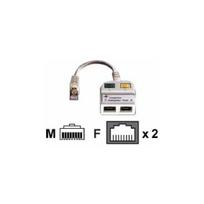 Telegärtner T-Adapter Cat5e, 100Base-T/ISDN (21.17.3039) | 21.17.3039 | 4018359227401