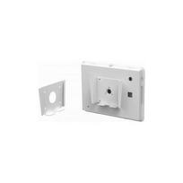 Uchwyt Maclocks VESA Wall Mount Bracket - Fixed Cable Management Mount - White | M1-ENWMW | 819472020566