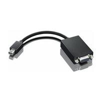Adapter AV Lenovo DisplayPort Mini - D-Sub (VGA) Black (0A36579) | 0A36579 | 5712505761328