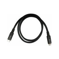 Kabel USB Techly USB-C - USB-C 0.8 m Black (ICOC MUSB40-CMCM08) | ICOC MUSB40-CMCM08 | 8059018362602