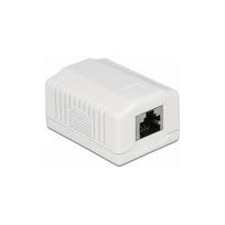 Delock Anschlussdose 1Port Cat.6A LSA - 86196 | 86196 | 4043619861965