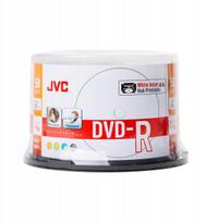 JVC DVD+R 4.7GB 16x 50 sztuk (JVD50CPW) | JVD50CPW | 4719303564046
