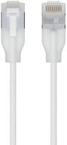 Ubiquiti Ubiquiti UACC-Cable-Patch-EL-C6A-15M-W, 15 m, Cat6a, RJ-45, RJ-45, Translucent, White | UACC-CABLE-PATCH-EL-C6A-15M-W | 810084697337