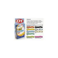 Dymo taśma D1 etykietowa 24 mm x 7 m biały Black (S0721010) | S0721010 | 5411313537216