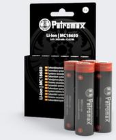Akumulatory Petromax 18650 4 pack Black | PX-18650-BAT | 4250435705209