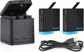 Telesin charger Usb 2x  Do Gopro Hero 8 / 7 / 6 / 5 Black | SB6563 | 713541251694