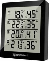 Bresser Temeo Hygro Quadro Weather Station Black (7000020CM3000) | 7000020CM3000 | 4007922035499