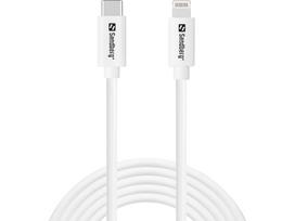 Sandberg 136-59 USB-C PD to Lightning MFI cable, 2M | T-MLX59245 | 5705730136597