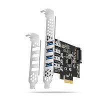 AXAGON  PCI-Express card with four external USB 3.2 Gen1 ports with dual power | PCEU-43RS | PCEU-43RS | 8595247906960